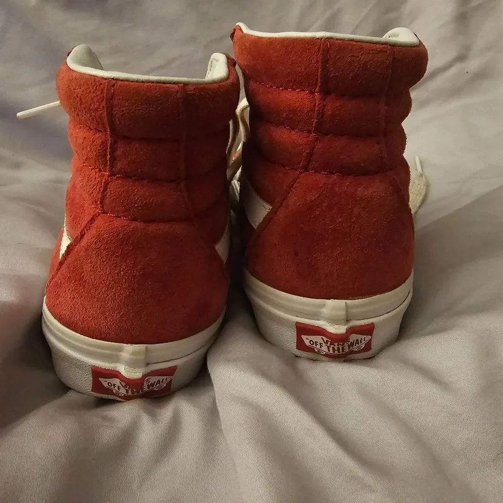 Vans size 5.5 mens or size 7 women's hi top sneakers